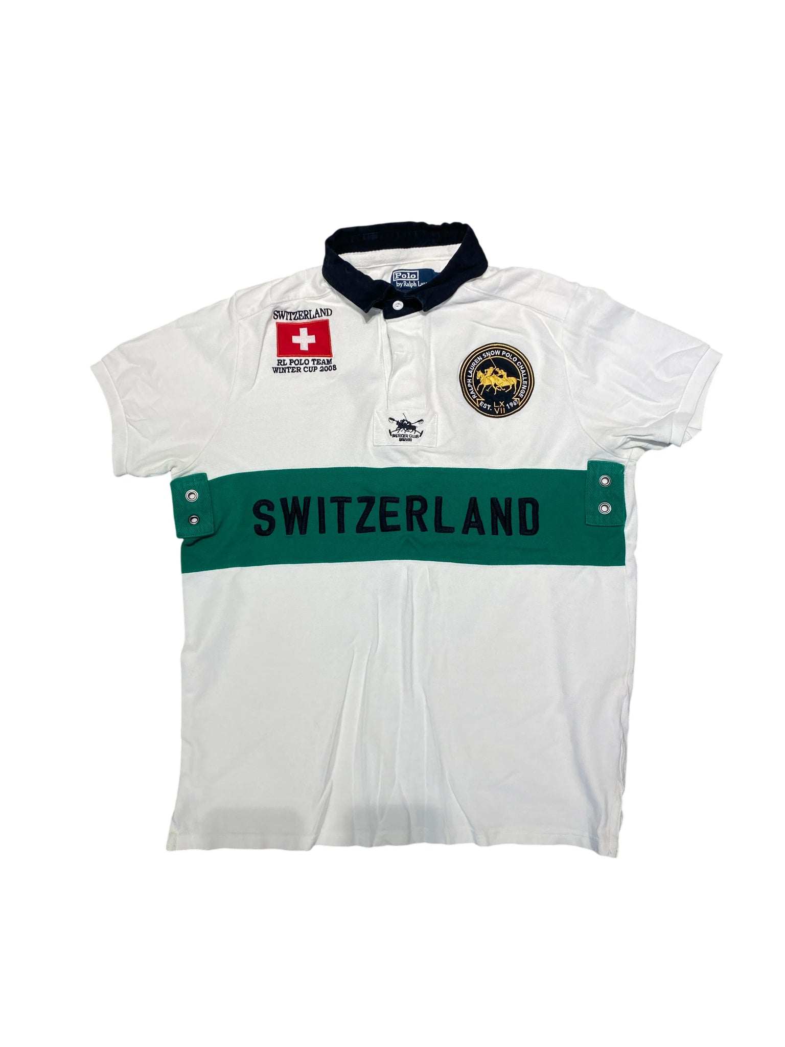 Ralph Lauren Polo Shirt L White