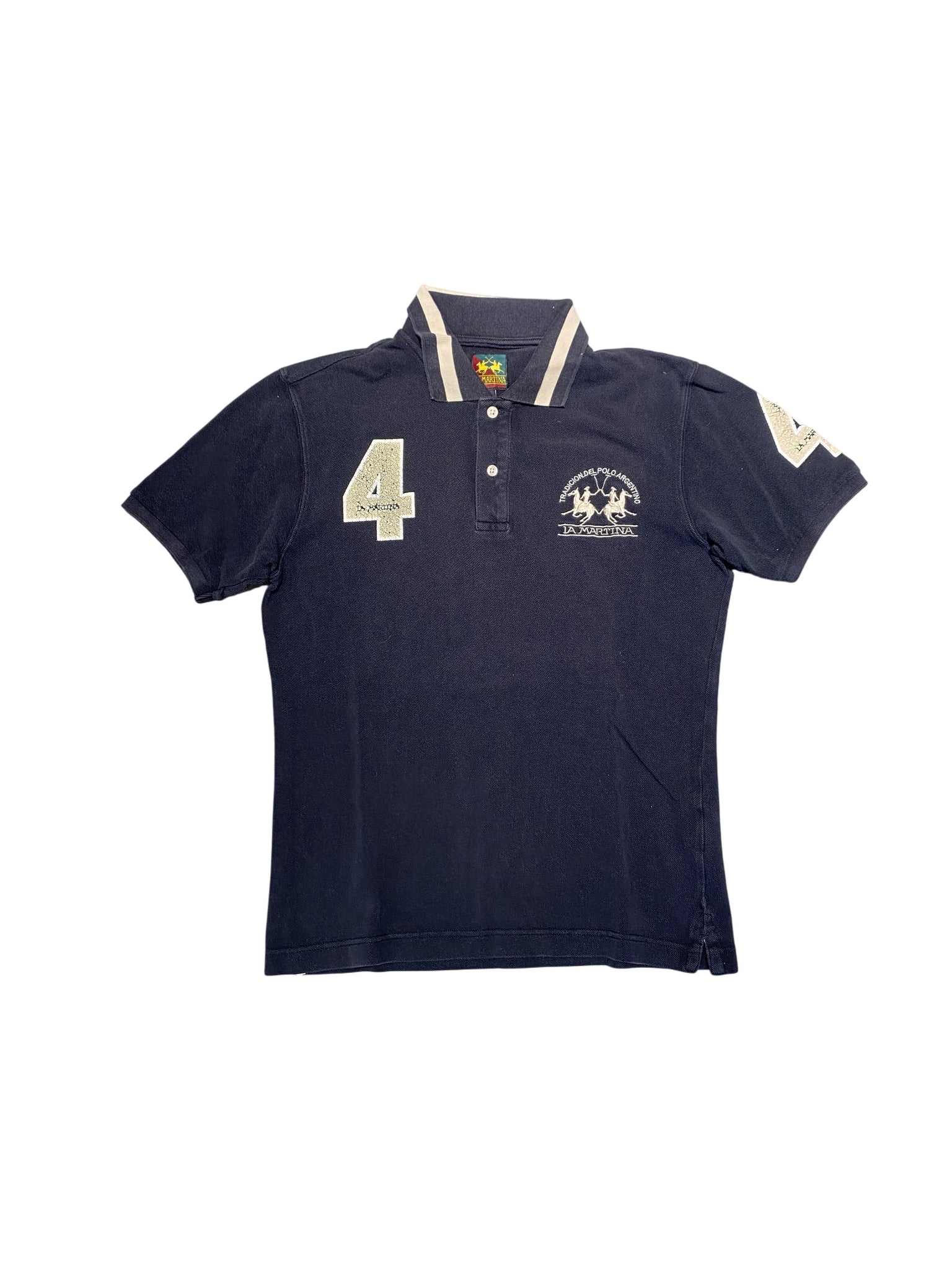 La Martina Polo Shirt L Navy