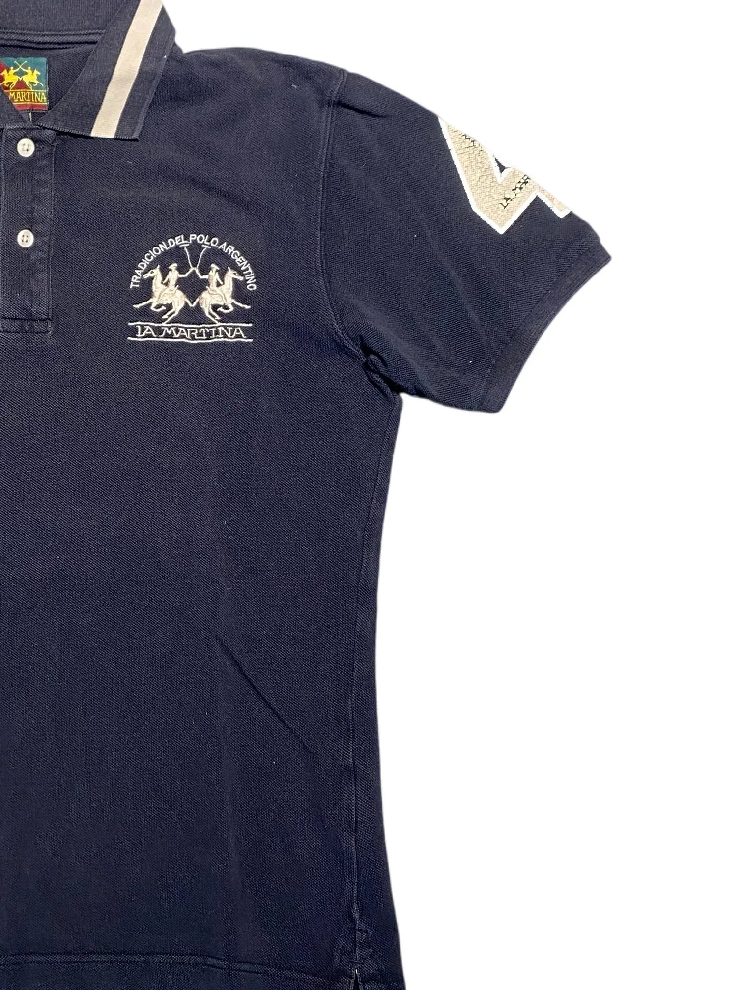 La Martina Polo Shirt L Navy