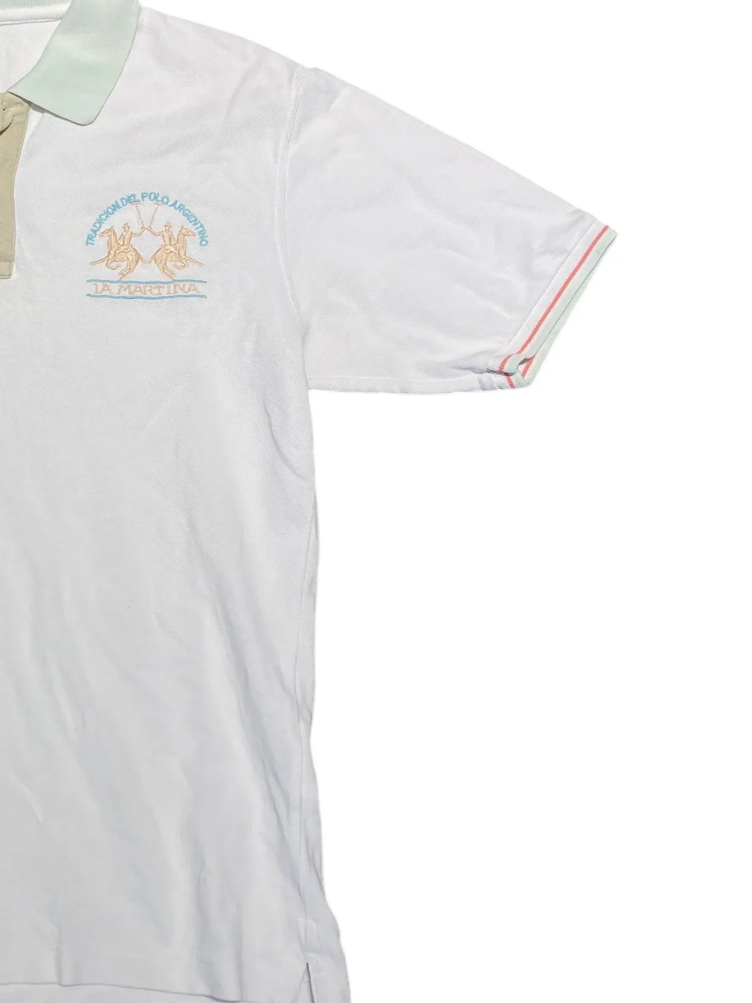 La Martina Polo Shirt L White