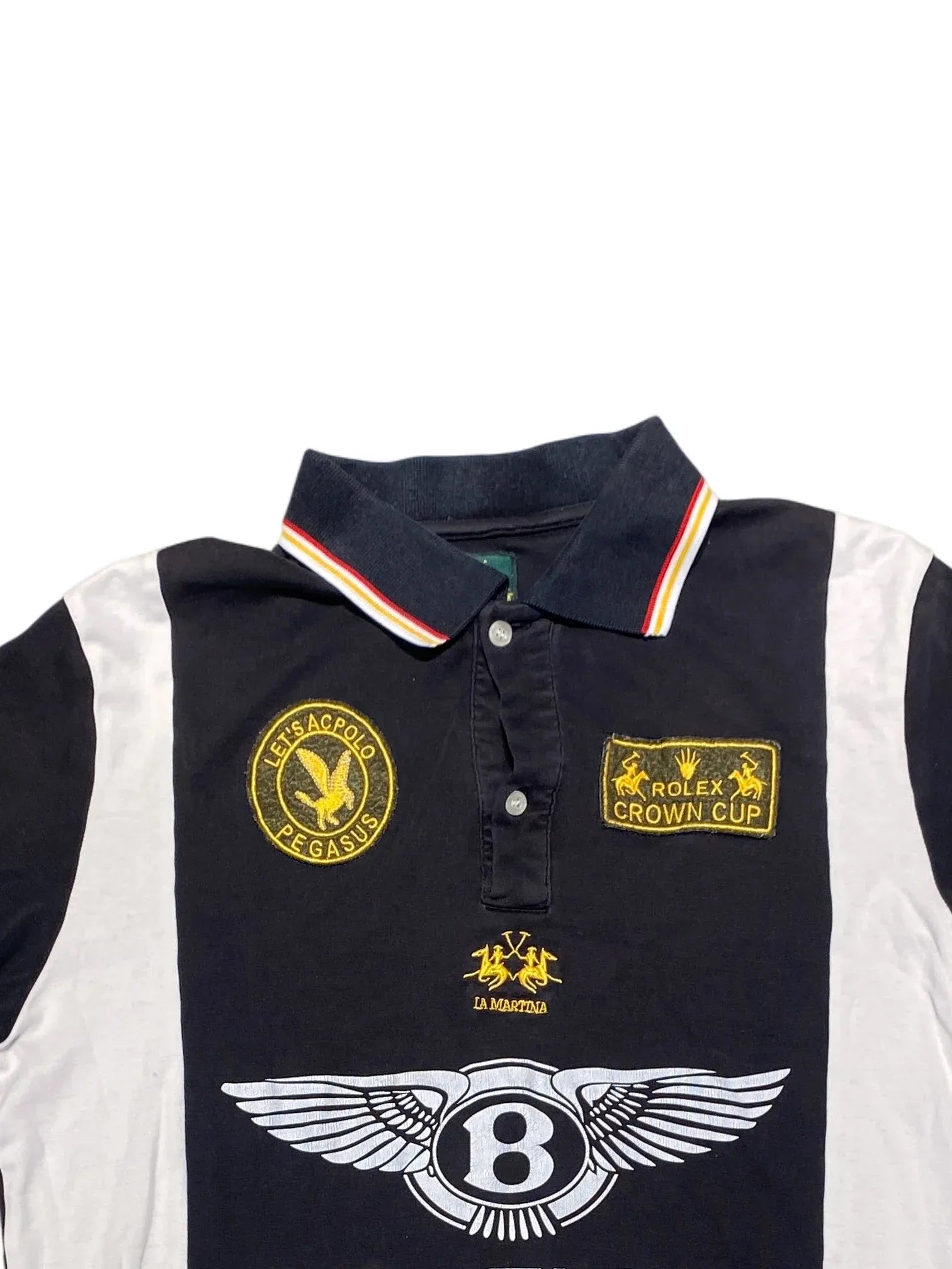 La Martina Polo Shirt M Black