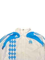 Adidas Olympique Marseille Track Jacket XL Kids fits like S/M White