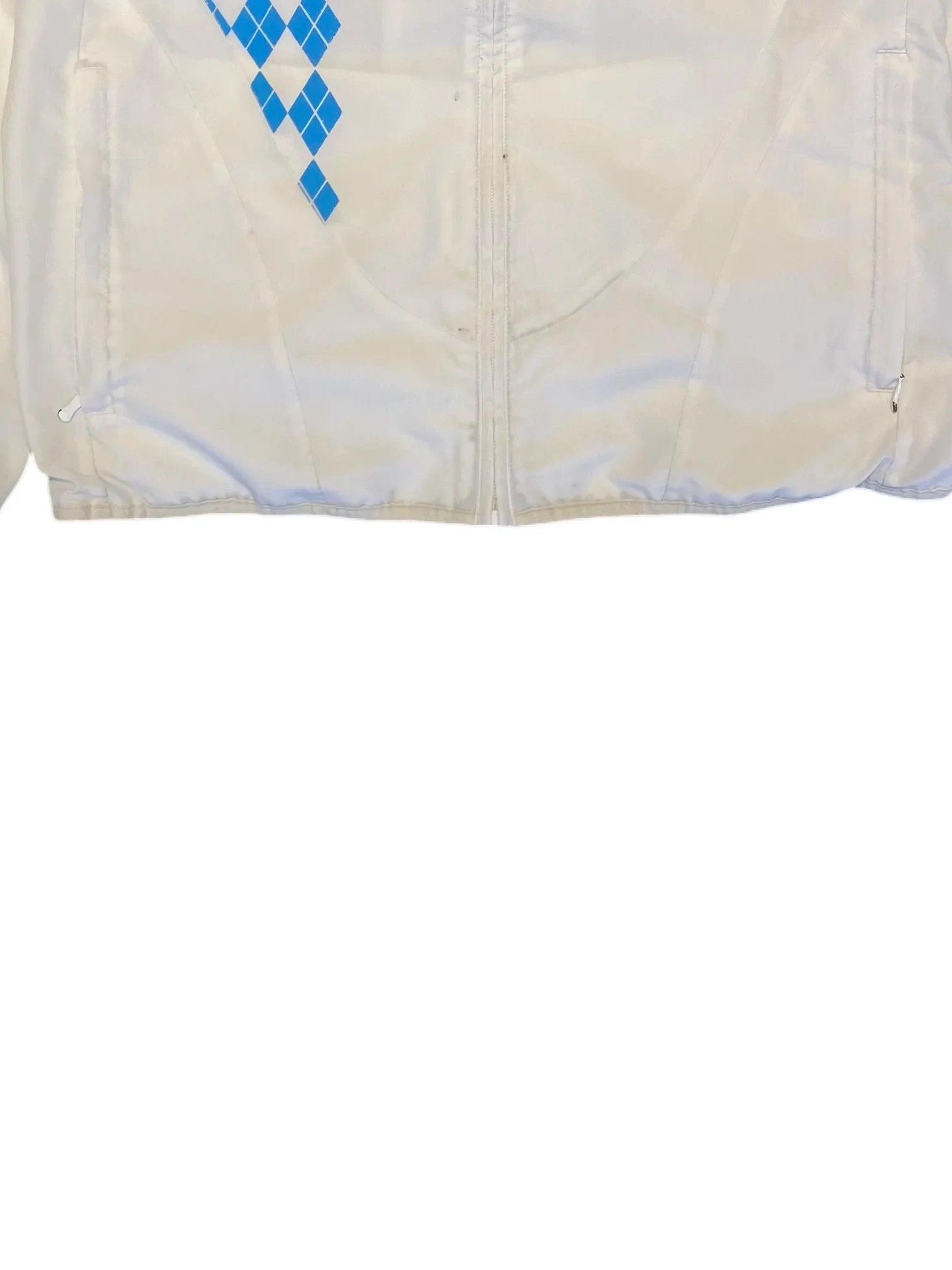 Adidas Olympique Marseille Track Jacket XL Kids fits like S/M White