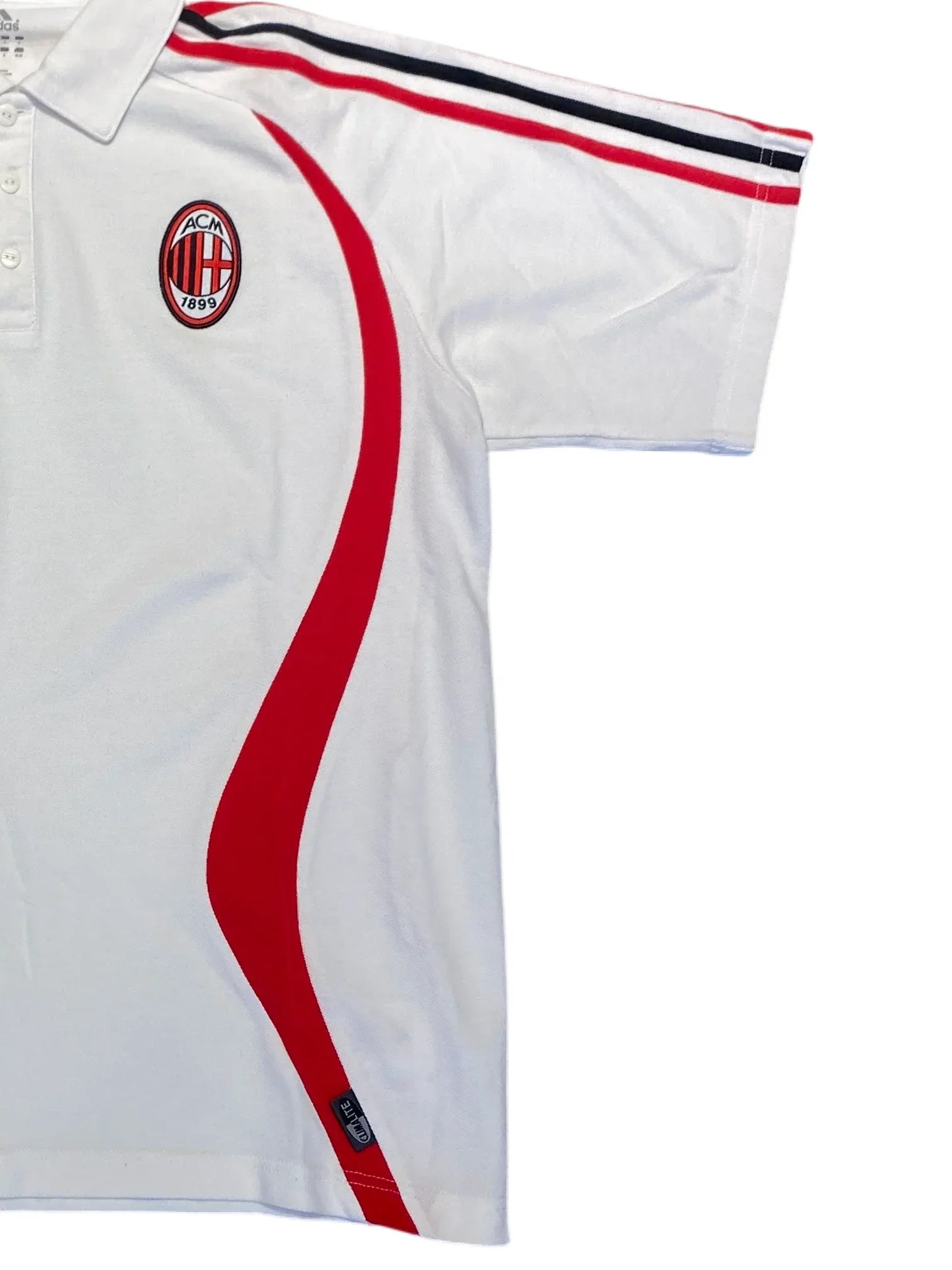 Adidas AC Milan Polo Shirt M White
