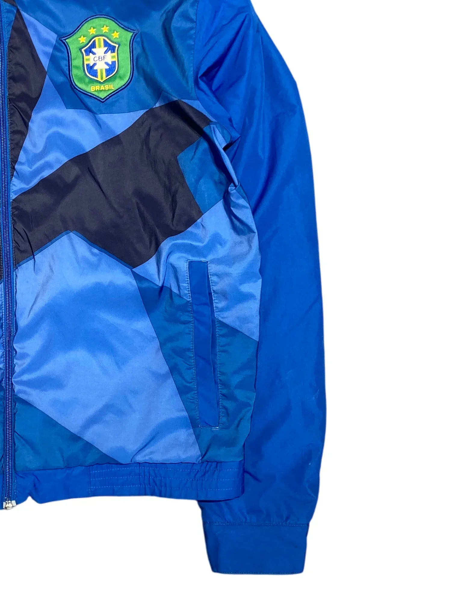 Nike Brasil Windbreaker Jacket M Blue