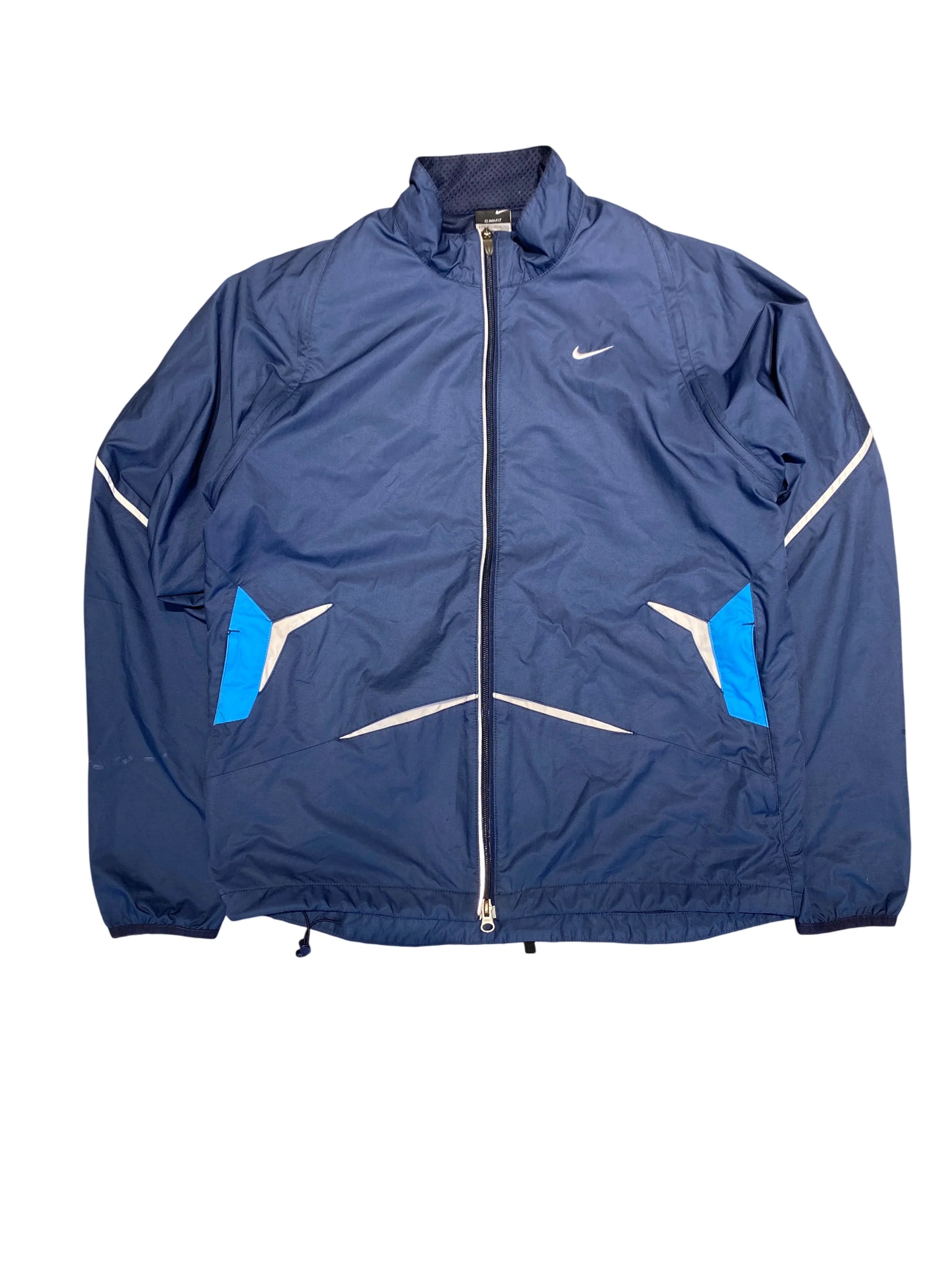 Nike Windbreaker Jacket M Blue