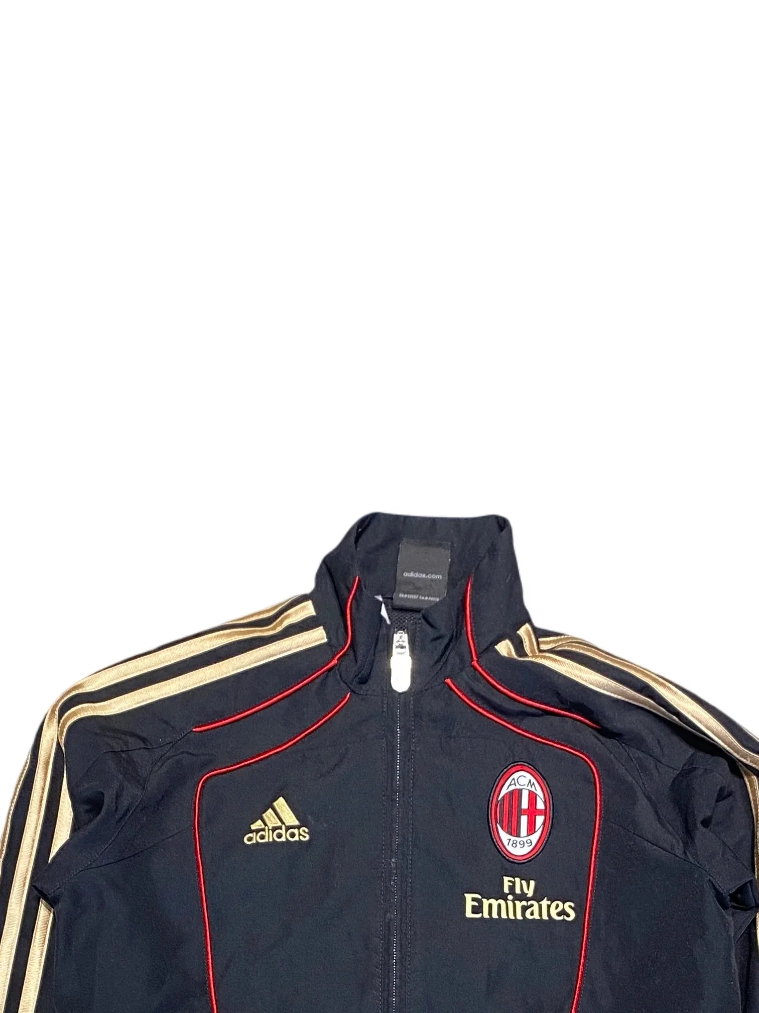 Adidas AC Milan Track Jacket Kids XS Black