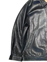 Polo Ralph Lauren Leather Jacket XL Black