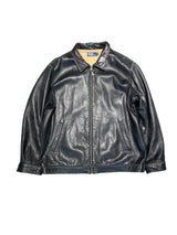 Polo Ralph Lauren Leather Jacket XL Black