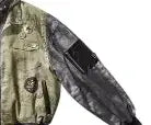 REMEDY green printed bomber jacket XXL Green