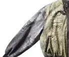 REMEDY green printed bomber jacket XXL Green