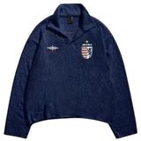 REMEDY Navyblue NO.7 sweatshirt suit M Navy