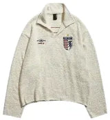 REMEDY white NO.7 sweatshirt suit M White