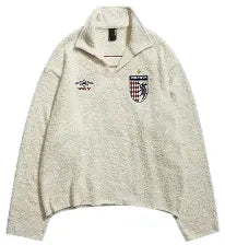 REMEDY white NO.7 sweatshirt suit M White