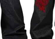 RYE CHASIN shibuya red dragon jeans M Black