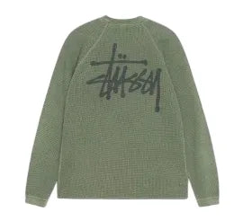 STUSSY Long Sleeve Top M Green