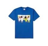 SUPREME blue drawing kids tshirt M Blue