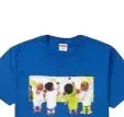 SUPREME blue drawing kids tshirt M Blue