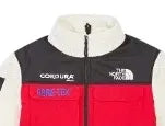 SUPREMExTNF white fleece jacket M White