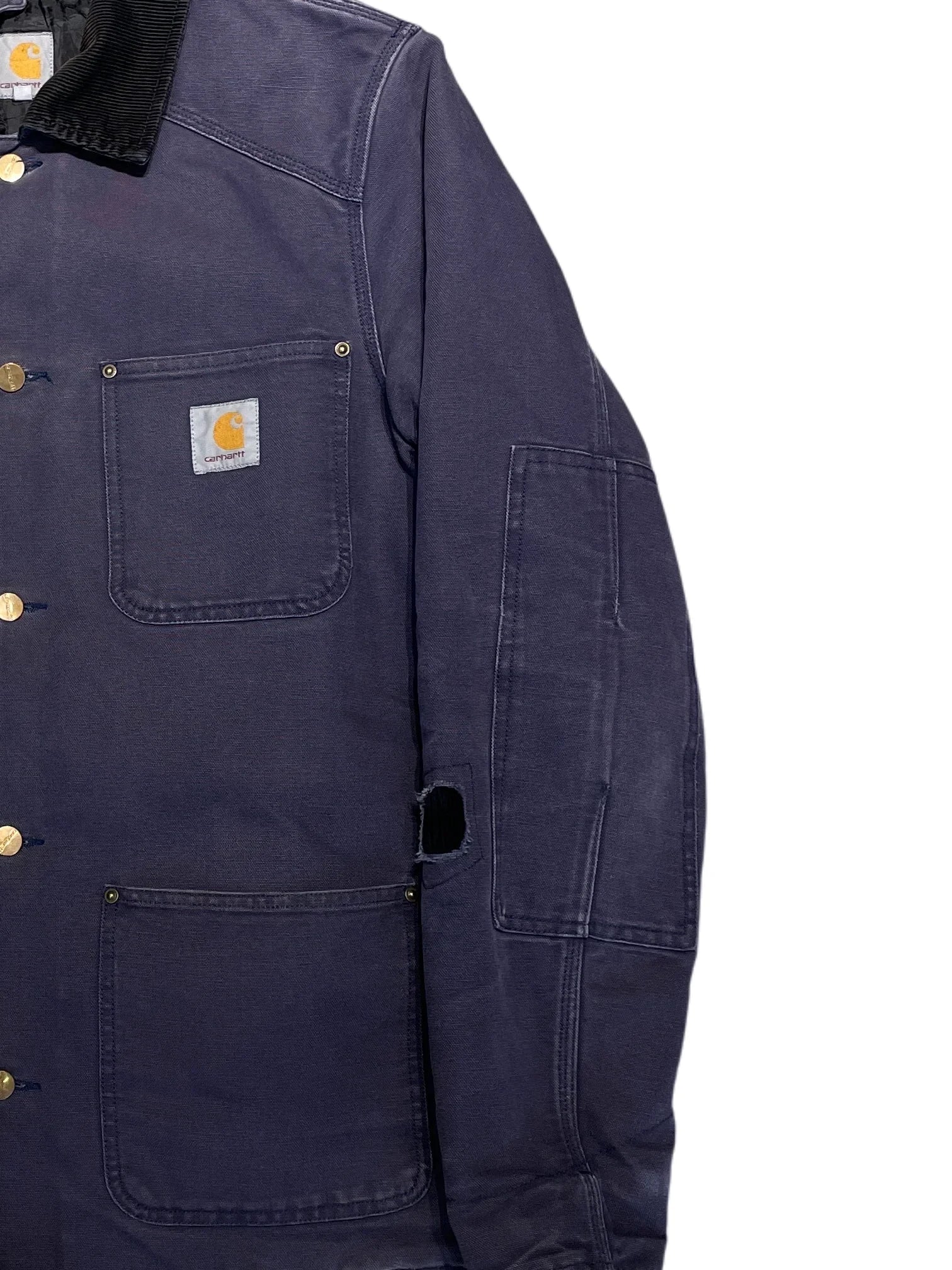 Carhartt OG Chore Coat Jacket M Navy