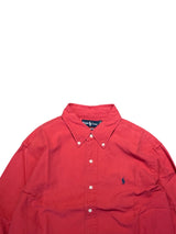 Polo Ralph Lauren Button-Down Shirt L Red