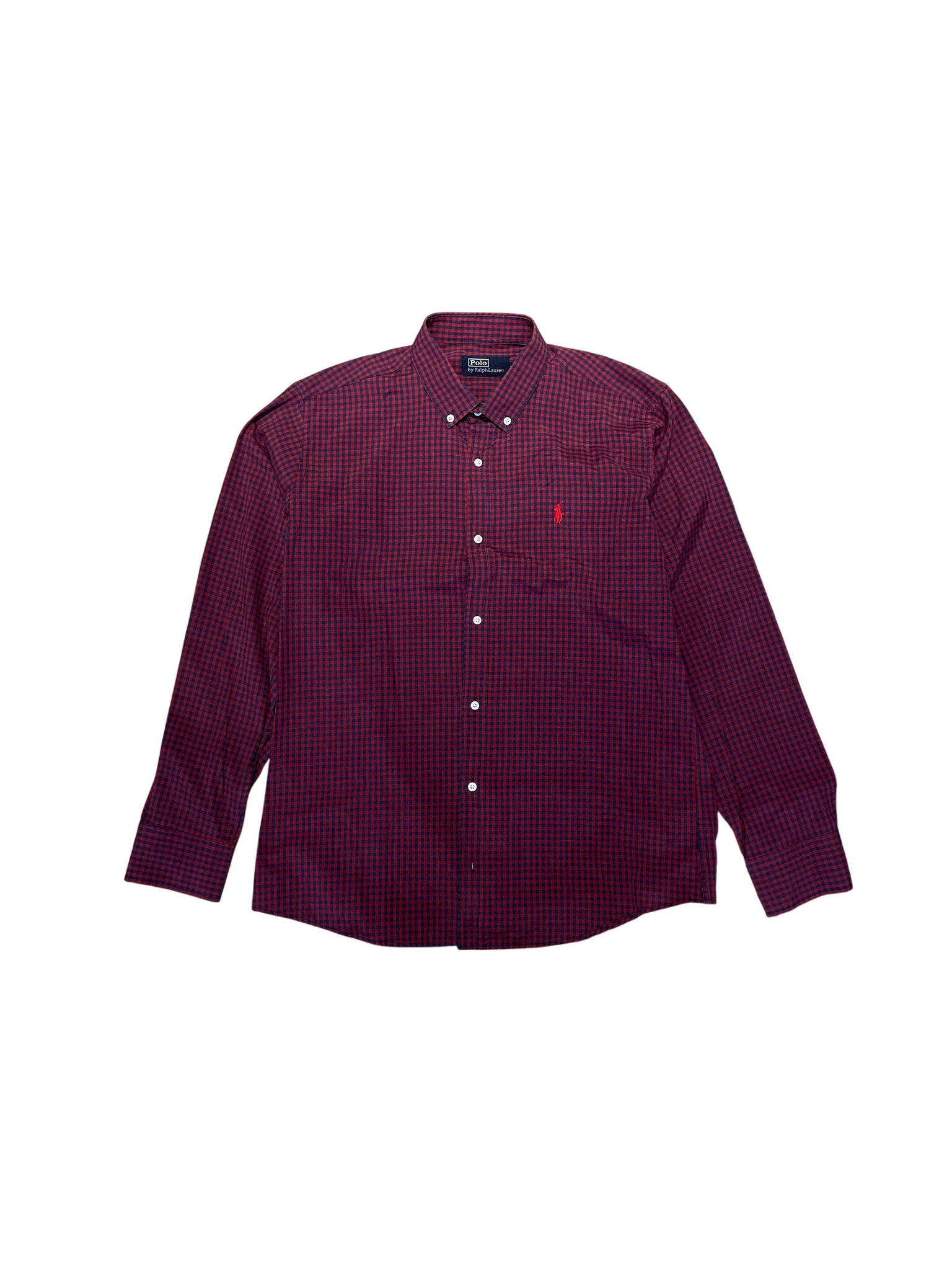 Polo Ralph Lauren Button-Down Shirt L Red