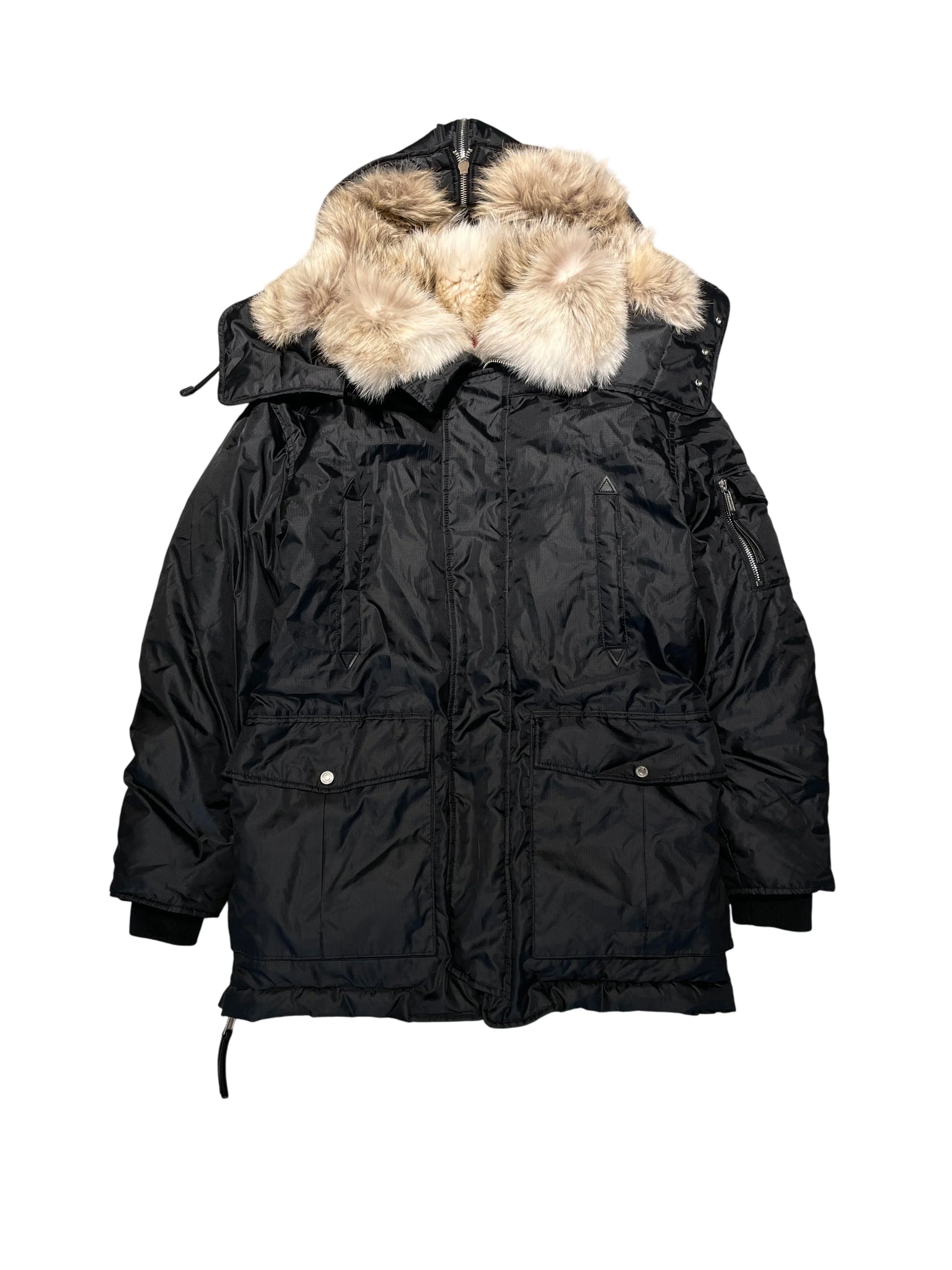 Dsquared2 Parka Jacket M/L Black