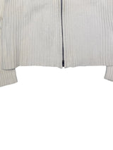 Pepe Jeans Knit Zip-up Sweatshirt L White