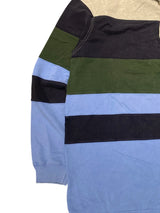 Polo Ralph Lauren Long Sleeve Rugby Shirt L Blue
