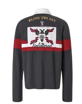 Bastard Long Sleeve Posh Punk Polo/rugby Shirt S Black