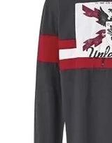 Bastard Long Sleeve Posh Punk Polo/rugby Shirt S Black