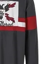 Bastard Long Sleeve Posh Punk Polo/rugby Shirt S Black