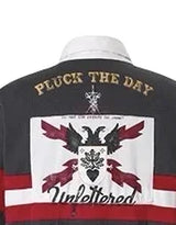 Bastard Long Sleeve Posh Punk Polo/rugby Shirt S Black