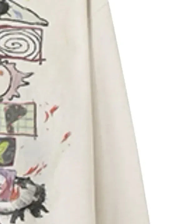 CONP Hopscotch Long Sleeve Top S White