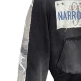 no E Mosen Patch Camo Hoodie/zipped Jacket M Black
