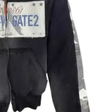 no E Mosen Patch Camo Hoodie/zipped Jacket M Black