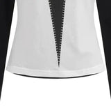 POH Velvet Band Long Sleeve T-shirt M White