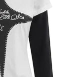 POH Velvet Band Long Sleeve T-shirt M White