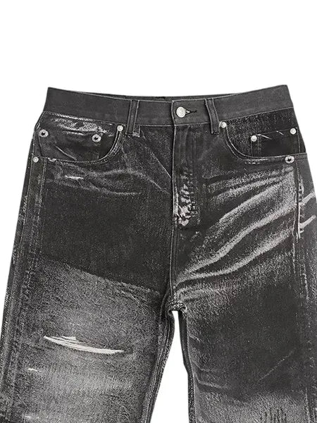 SOD Co. Digital Print Jeans M Black