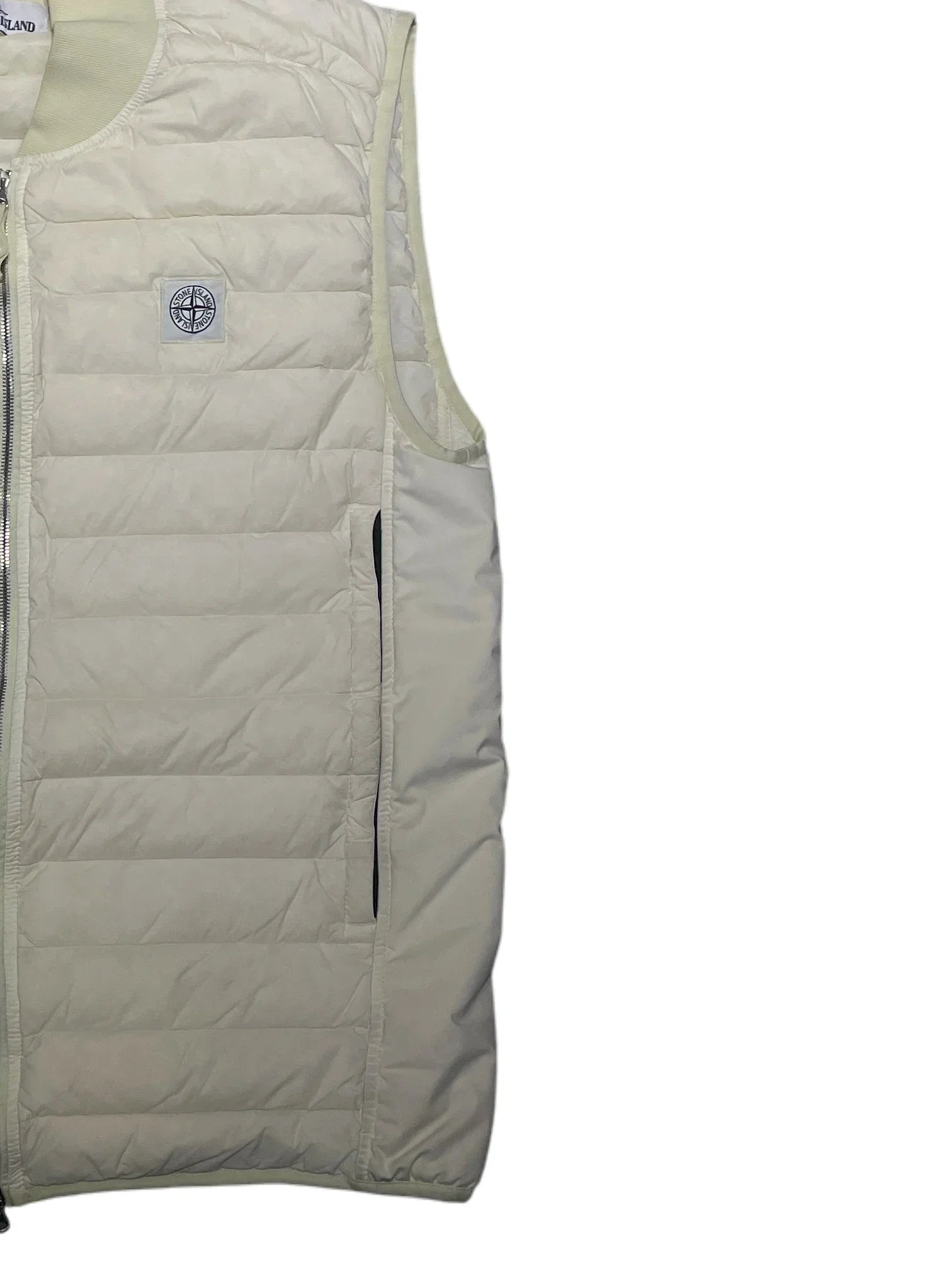 Stone Island Puffer Vest L 351552680420 White