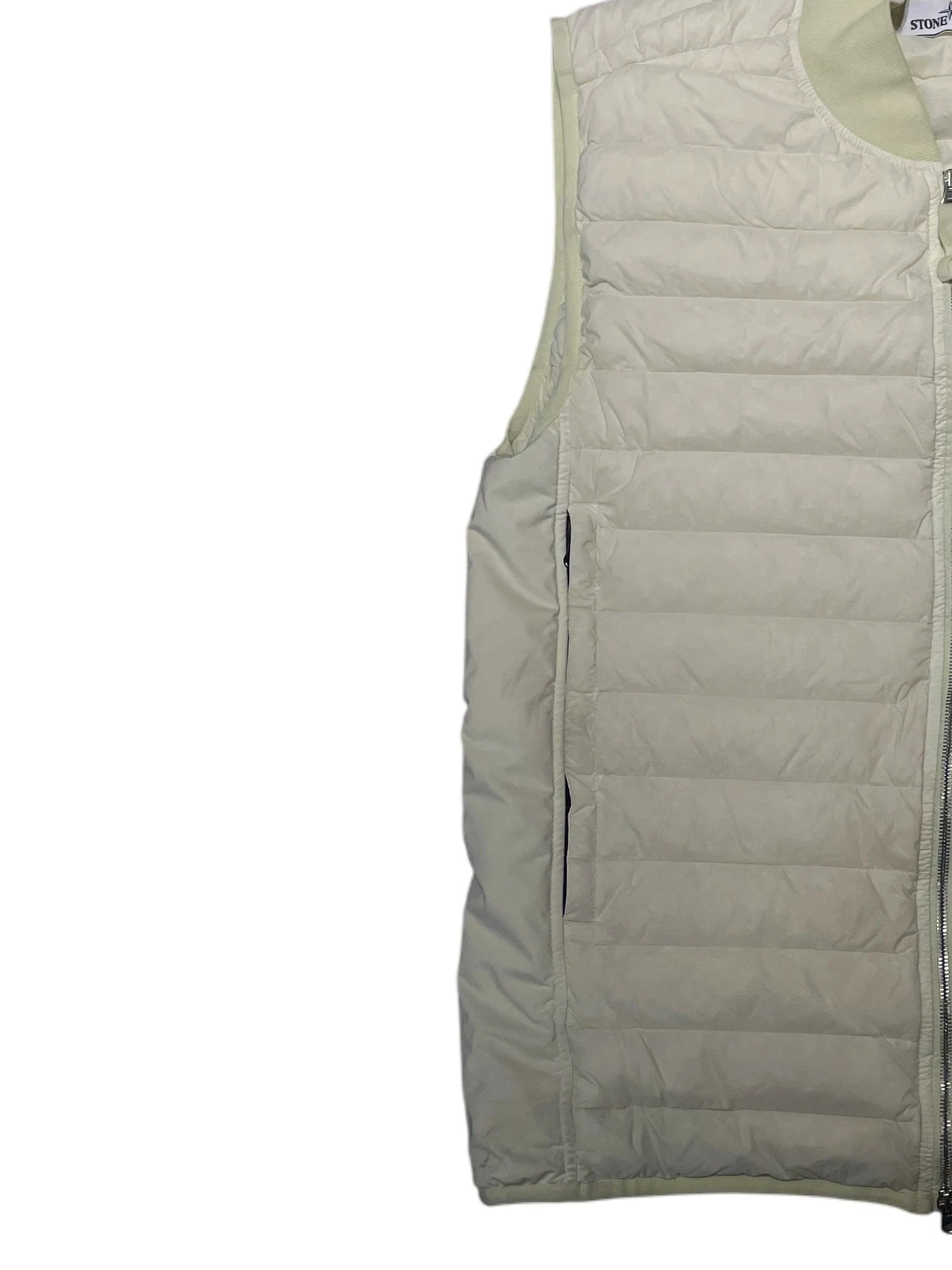 Stone Island Puffer Vest L 351552680420 White