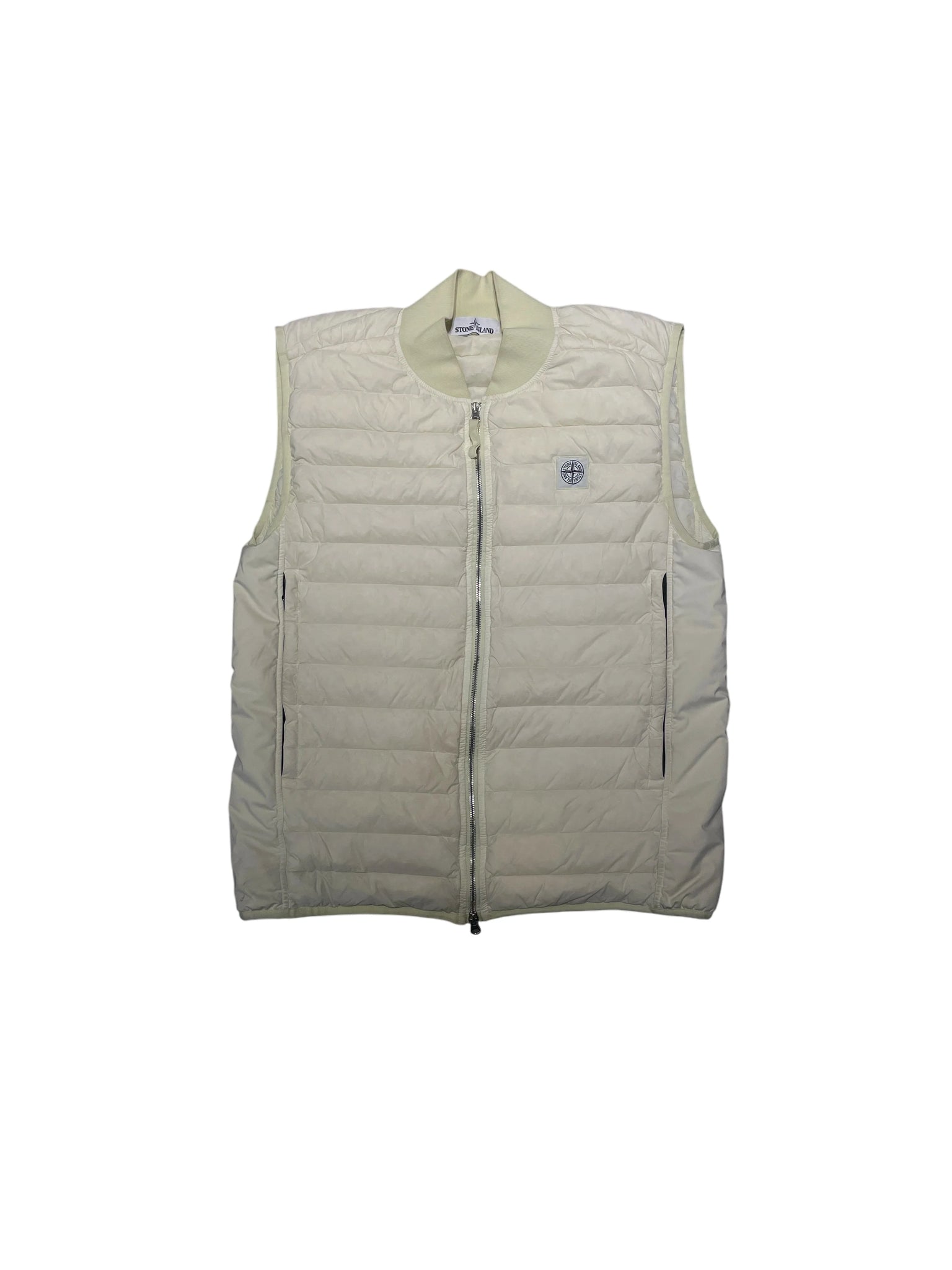 Stone Island Puffer Vest L 351552680420 White