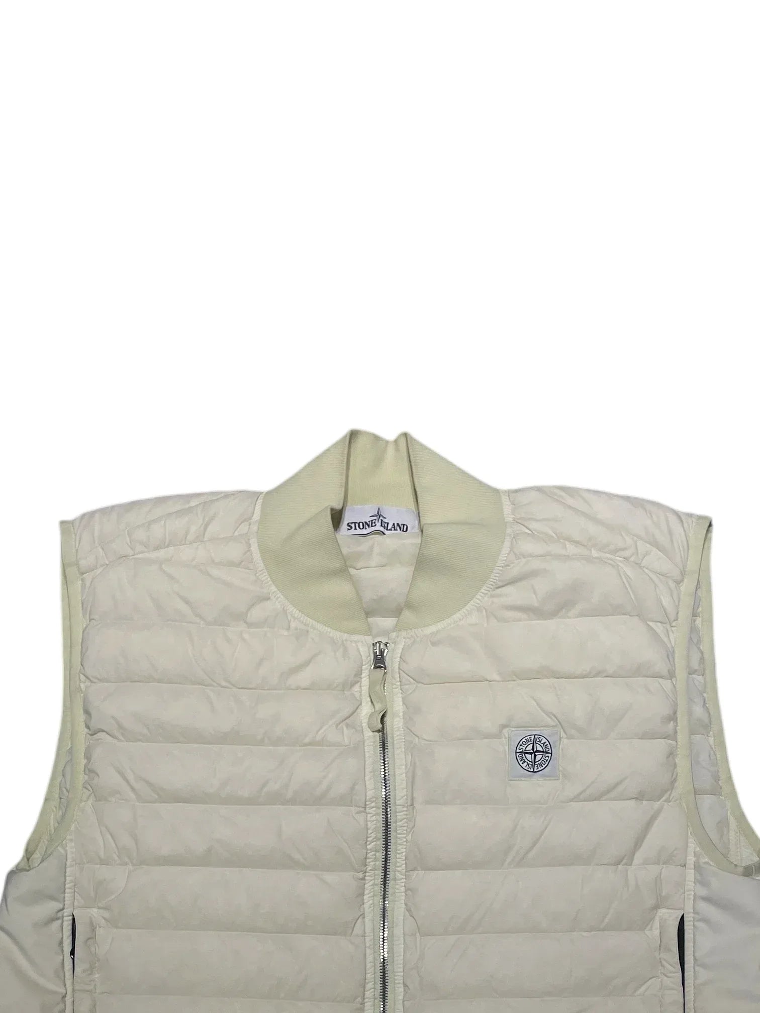 Stone Island Puffer Vest L 351552680420 White