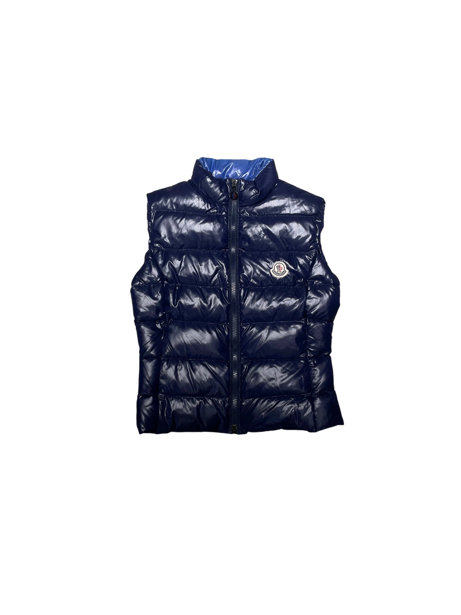 Moncler Puffer Vest XS 672285267300 Navy
