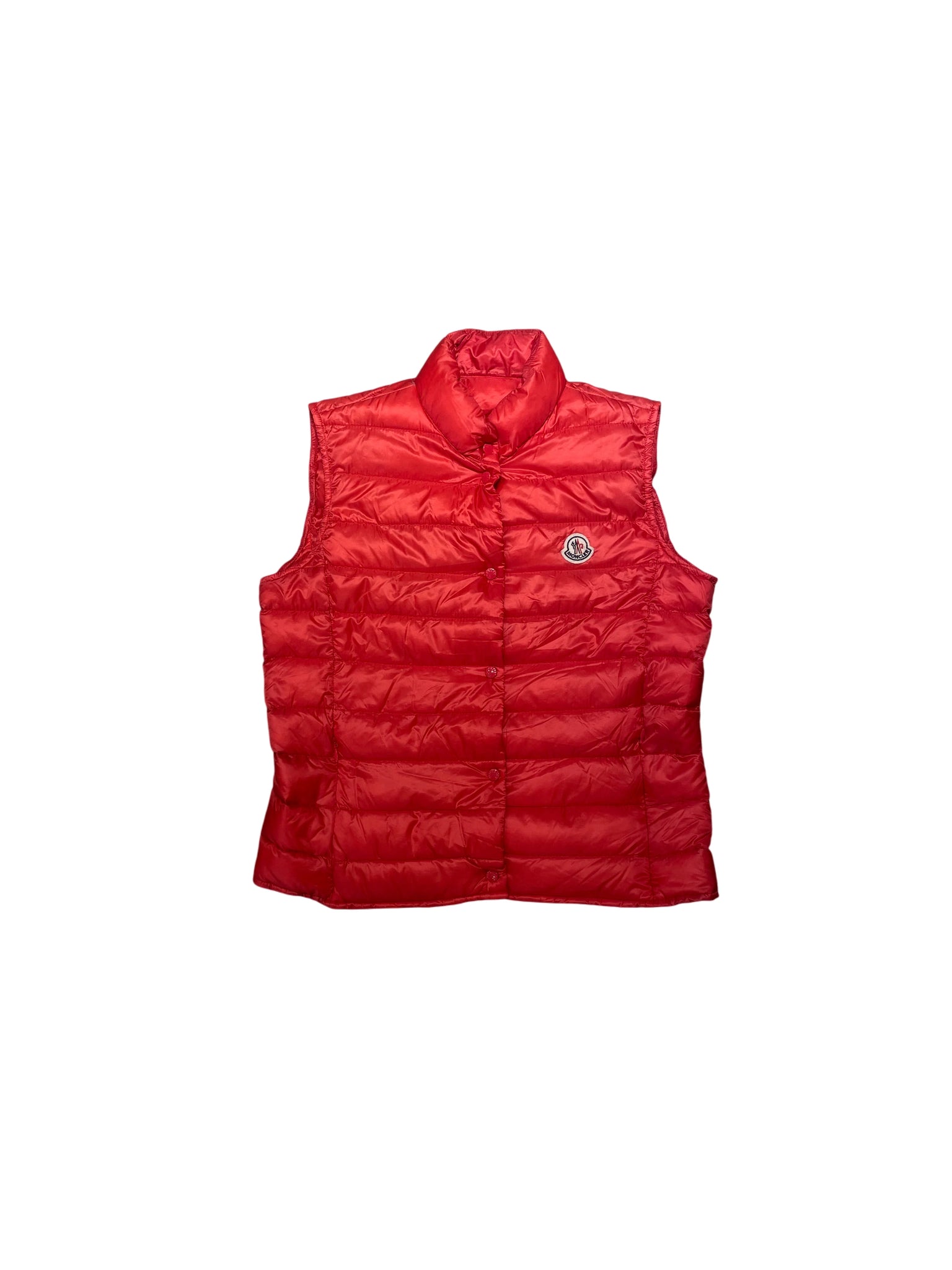 Moncler Puffer Vest L BB551827GCFW Red