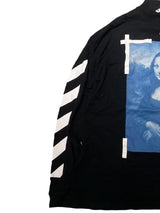 Off-white Long Sleeve T-shirt S Mona Lisa Black