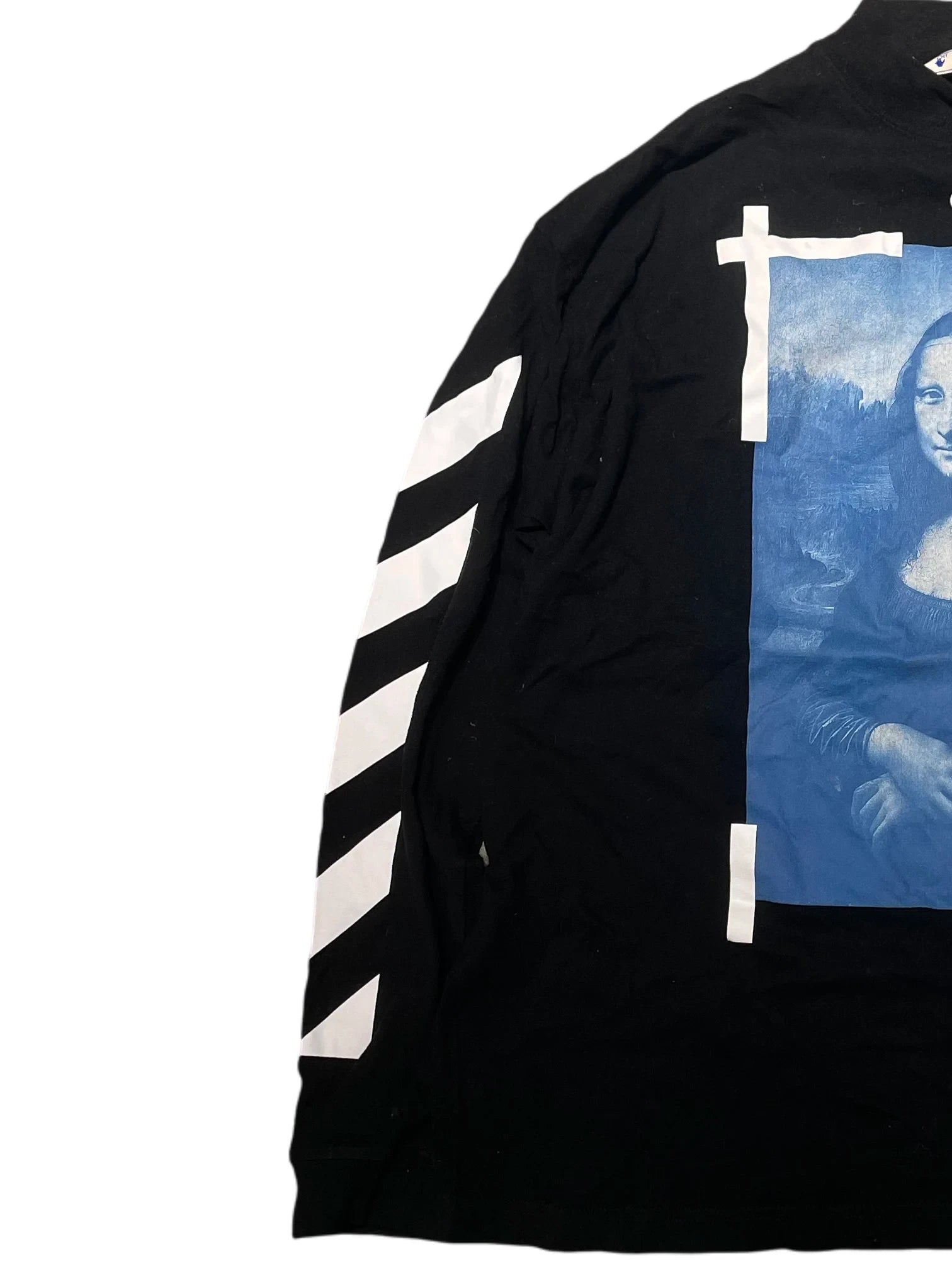 Off-white Long Sleeve T-shirt S Mona Lisa Black