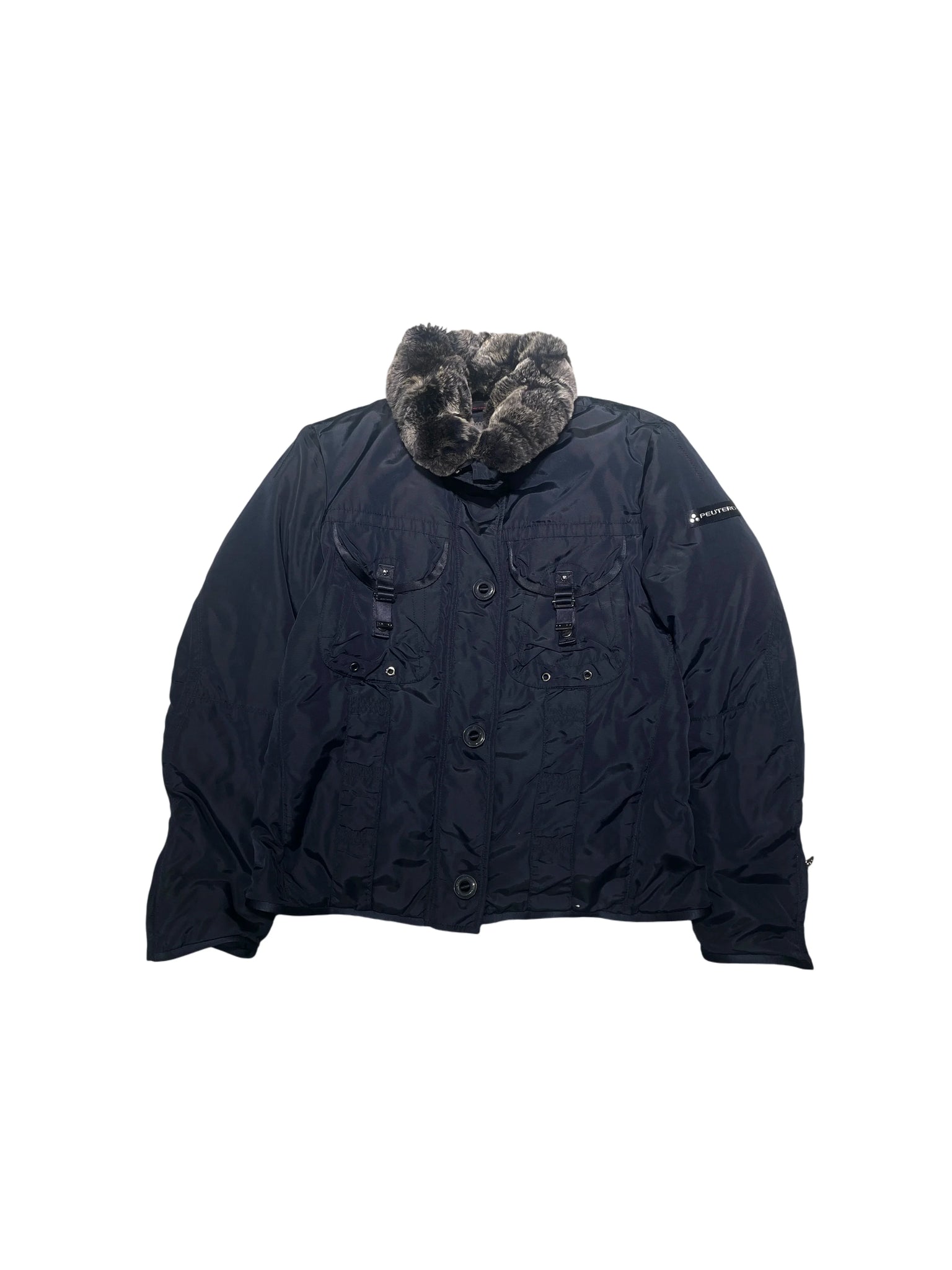 Peuterey Goose Down Jacket M Navy