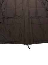 Woolrich Down Puffer Jacket Parka Coat XL Brown