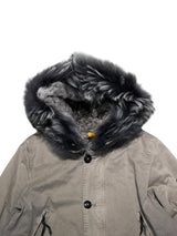 Blonde No.8 Parka Coat L Gray